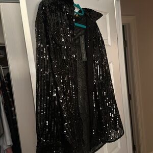 HOUSE OF HARLOW 1960 NWT sequin shirt